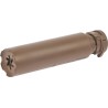Silencieux Ase Utra Dual 762-BL -  cal 30 - Montage Borelock - Cerakote FDE