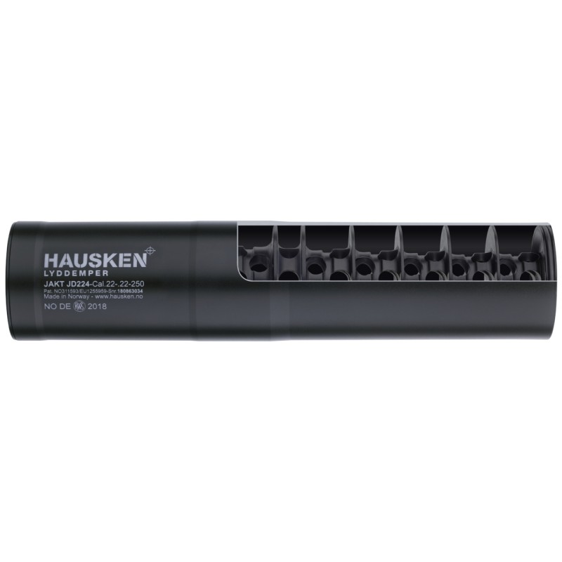 Silencieux Hausken JD224 pour 8,6mm - 18X1 - Diam. 50