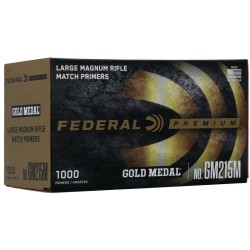 1000 Amorces Federal Large Magnum Rifle GM215M