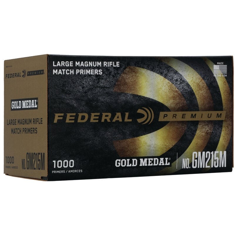 1000 Amorces Federal Large Magnum Rifle GM215M