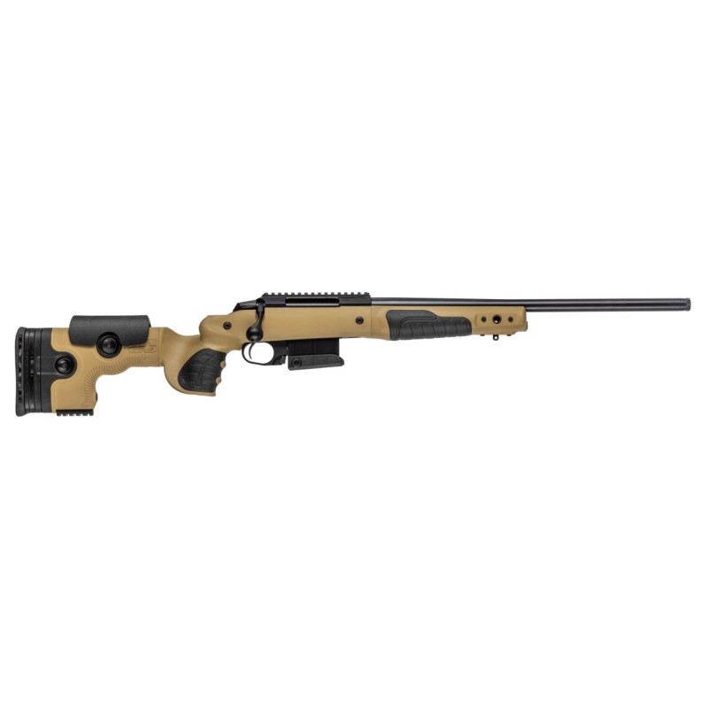 Carabine de TLD TIKKA T3X Compact Tactical Avec Crosse GRS Bifrost - 308 Win - Brown