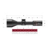 Lunette de chasse Burris 4A iII - 3-12x56 - Réticule 3P4