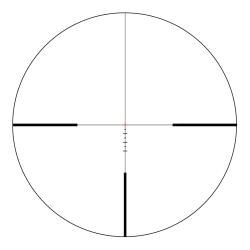 Lunette de Chasse Vector Optics Continental X8 - 1-8x24 - ED RET 4 Fibre