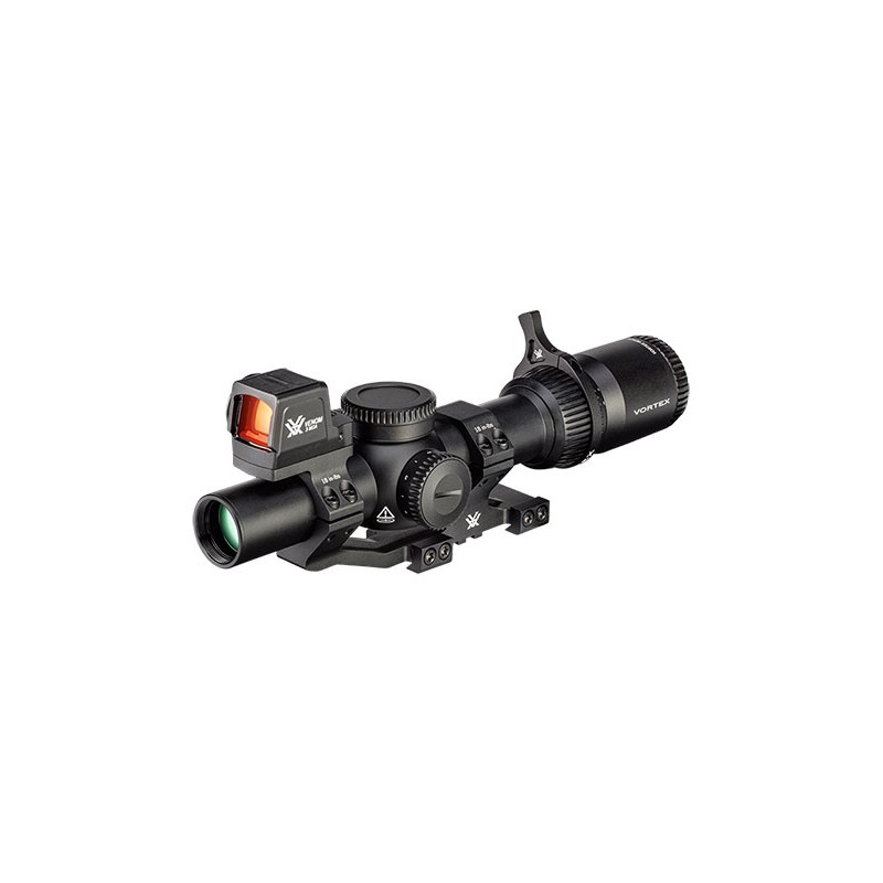 Pack Vortex - Vortex Venom 1-6x24 Réticule AR-BDC3 + Point Rouge Venom Fermé 3 MOA + Montage