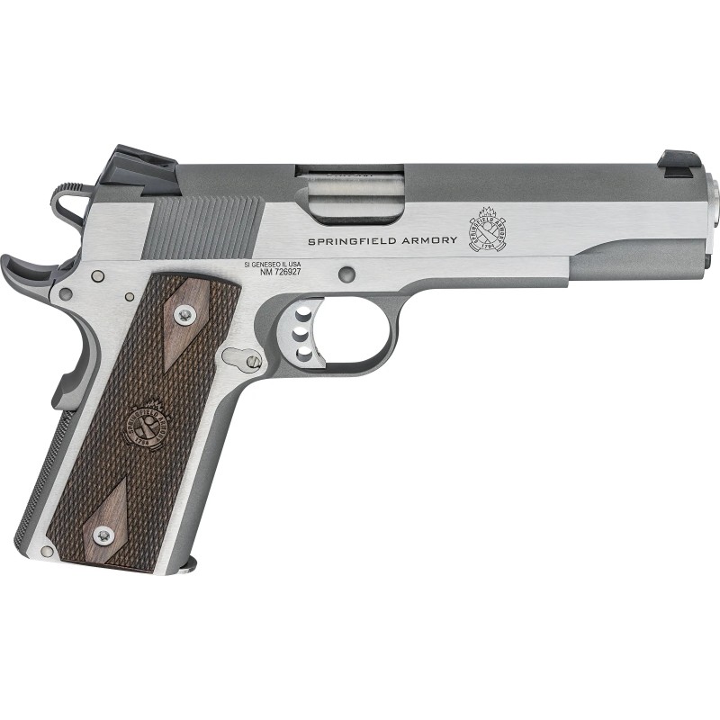 Pistolet Springfield Armory 1911 Garrison - Cal. 9x19 Para - Canon 5'' - Inox