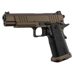 Pistolet Tisas 2011 DS Duty Bull Barrel - Cal. 9x19 - Canon 5'' - Bronze