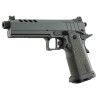 Pistolet Tisas 2011 Bull Barrel Full Frame Night Stalker - Cal. 9x19 - Canon 5.4'' Fileté - Gris platinium