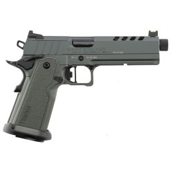 Pistolet Tisas 2011 Bull Barrel Full Frame Night Stalker - Cal. 9x19 - Canon 5.4'' Fileté - Gris platinium