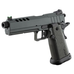 Pistolet Tisas 2011 Bull Barrel Full Frame Night Stalker - Cal. 9x19 - Canon 5.4'' Fileté - Gris platinium