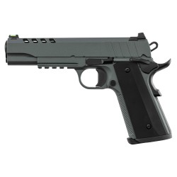 Pistolet Tisas Zig PC 1911 Night Stalker - Cal. 45 ACP - Canon 5'' - Gris Platinium