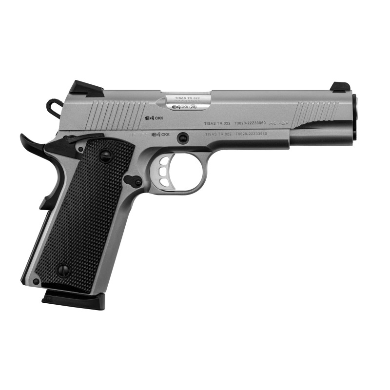 Pistolet TISAS ZIG M 1911 - Cal. 45 ACP - Canon 5'' - Inox