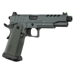 Pistolet Tisas 2011 Bull Barrel Night Stalker - Cal. 9x19 - Canon 5.6'' Fileté - Platinium Grey