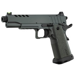 Pistolet Tisas 2011 Bull Barrel Night Stalker - Cal. 9x19 - Canon 5.6'' Fileté - Platinium Grey