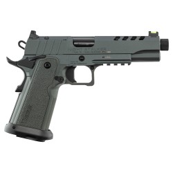 Pistolet Tisas 2011 Bull Barrel Night Stalker - Cal. 9x19 - Canon 5.6'' Fileté - Platinium Grey
