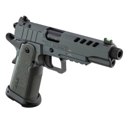 Pistolet Tisas 2011 Bull Barrel Night Stalker - Cal. 9x19 - Canon 5.6'' Fileté - Platinium Grey