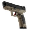 Pistolet Tisas PX-9 Duty Gen 3 - Cal. 9x19 - Canon 4.25'' - Noir et FDE