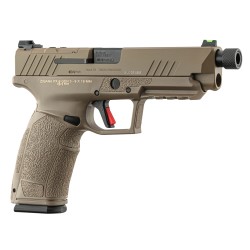 Pistolet Tisas PX-9 Tactical - Cal. 9x19 - Canon 5'' Fileté - FDE