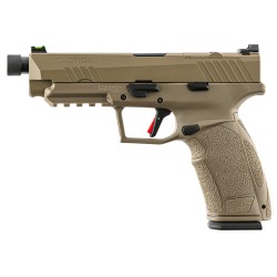 Pistolet Tisas PX-9 Tactical - Cal. 9x19 - Canon 5'' Fileté - FDE