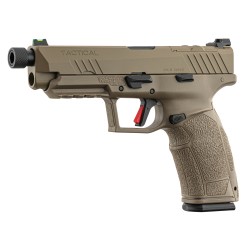 Pistolet Tisas PX-9 Tactical - Cal. 9x19 - Canon 5'' Fileté - FDE