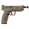 Pistolet Tisas PX-9 Tactical - Cal. 9x19 - Canon 5'' Fileté - FDE