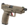 Pistolet Tisas PX-9 Tactical - Cal. 9x19 - Canon 5'' Fileté - FDE