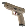 Pistolet Tisas PX-9 Tactical - Cal. 9x19 - Canon 5'' Fileté - FDE