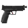 Pistolet Tisas PX-9 Tactical - Cal. 9x19 - Canon 5'' Fileté - Noir