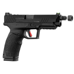 Pistolet Tisas PX-9 Tactical - Cal. 9x19 - Canon 5'' Fileté - Noir