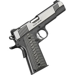 Pistolet Kimber Eclipse Custom - Cal. 45 ACP - Canon 5'' - Inox et Noir