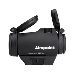 Point Rouge Aimpoint AP Micro H-2 Avec montage - Noir - Taille de point au choix