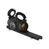 Point Rouge Aimpoint Micro H-2 Avec Montage pour Leupold QR - Point 2 Moa - Noir