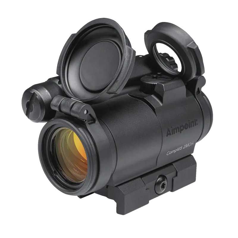 Point Rouge Aimpoint Comp M5 Avec Montage Picatinny - Point 2 MOA - Noir