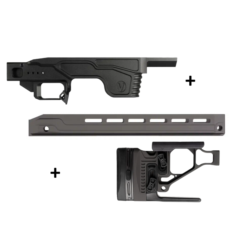 Kit Vision Legacy pour Tikka T3x Short Action - ( Partie centrale + Crosse  + Garde Main Medium Competition Gen 2 )