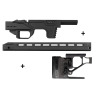 Kit Vision Legacy pour Rem 700 Long Action Medium AICS - ( Partie centrale + Crosse  + Garde Main Competition Gen 2 )