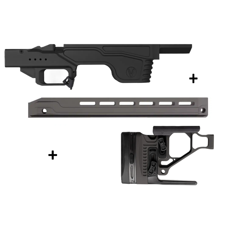 Kit Vision Legacy pour Rem 700 Long Action Medium AICS - ( Partie centrale + Crosse  + Garde Main Competition Medium Gen 2 )