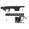 Kit Vision Legacy pour Rem 700 Long Action Medium AICS - ( Partie centrale + Crosse  + Garde Main Covert Gen 2 )