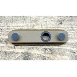 Rail Picatinny Accuracy international Flush cup - 80 mm - FDE