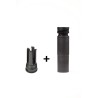 Silencieux Ase Utra Jet-Z CQBS-Borelock - Cal. 5.56 / 223 + Cache flame - 13x1 LH