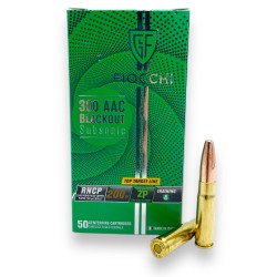 Munitions Fiocchi .300 AAC Blackout - 200 Gr - Pack de 500