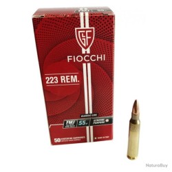 Munitions Fiocchi 223 Rem - 55 Gr
