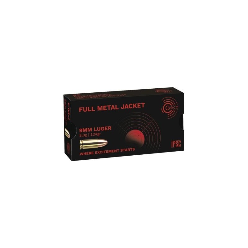 Munitionq Geco 9x19 - 124 Gr