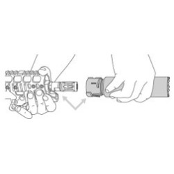 Silencieux Ase Utra Dual Short 762 Montage QM2 - Cal 7.62 / .30 - Cerakote FDE