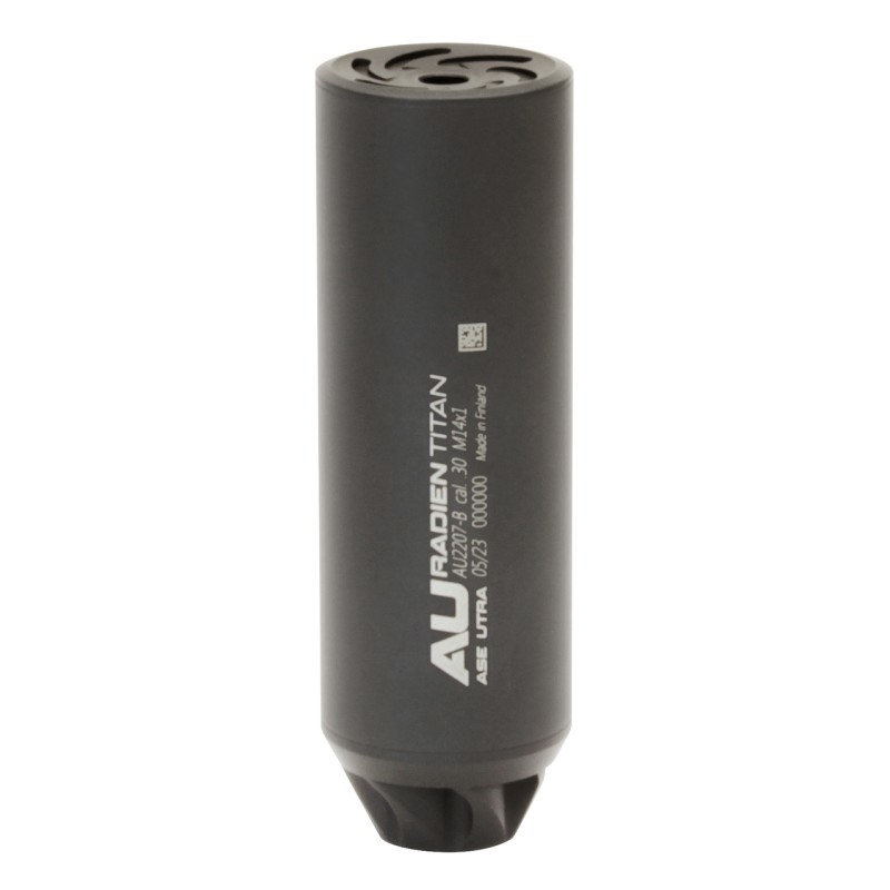 Silencieux ASE Utra léger Manchonnable Radien TITAN - Cal. 7.62 / .30 - Noir