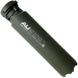 Silencieux Ase Utra Dual 556-Borelock Gen 2 - Cal. 5.56 / 223 - Cerakote OD Green