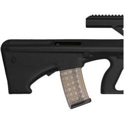 Carabine Steyr AUG A3-Z - QCB / Short Rail - Cal. 223 Rem - Lunette x1.5 Intégrée - Canon 41.7 mm - Noir