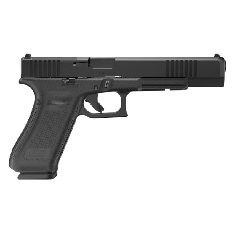 Pistolet Glock 17 L Gen 5 Mos - Cal. 9x19 - Noir