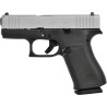 Pistolet Glock 43X Silver Slide - Cal. 9x19 - Silver Noir