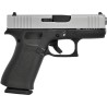 Pistolet Glock 43X Silver Slide - Cal. 9x19 - Silver Noir