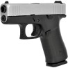 Pistolet Glock 43X Silver Slide - Cal. 9x19 - Silver Noir