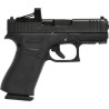 Pack Pistolet Glock 43 X Mos avec Point Rouge Shield Sight RMSc - Cal. 9x19 - Noir